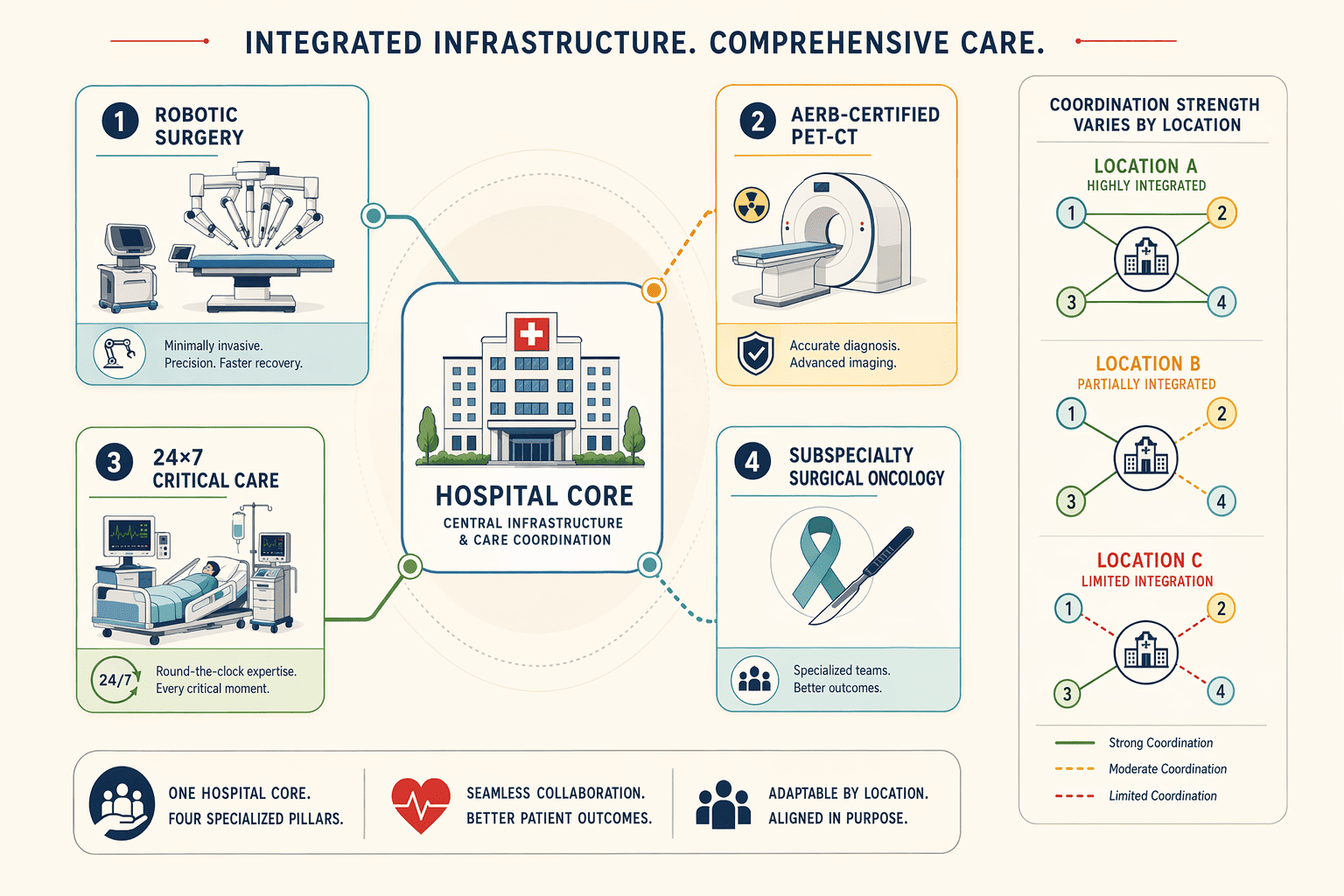 Illustration for: High-Volume Corporate Chains: Max Healthcare, Fortis Memorial, and Artemis Hospi