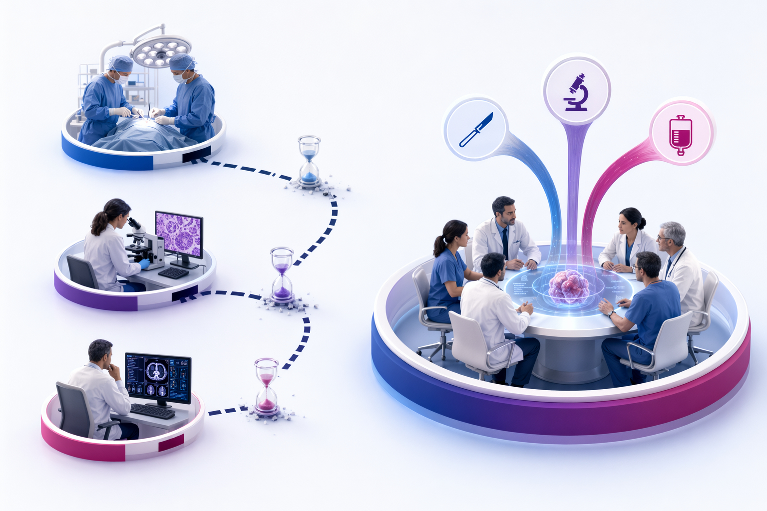 Illustration for: Why Surgical and Medical Oncology Integration Matters