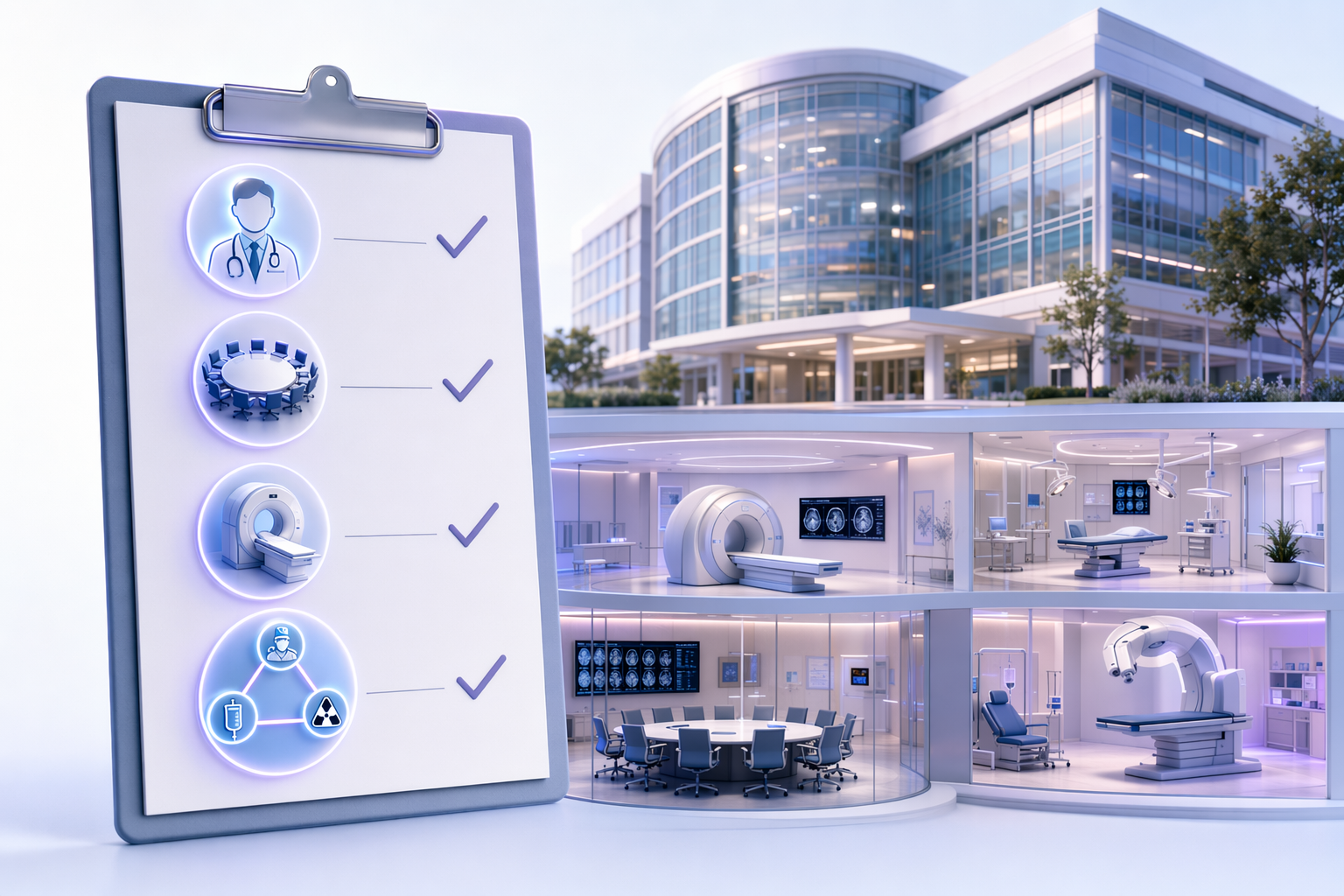 Illustration for: How to Identify a Truly Integrated Cancer Hospital