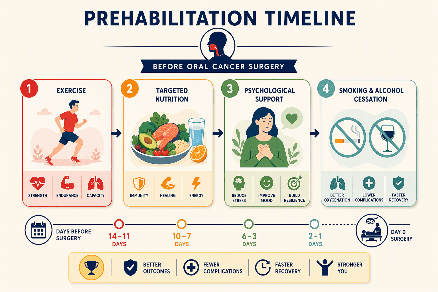 Illustration for Step 1: Optimize Your Health with Prehabilitation Before Admission