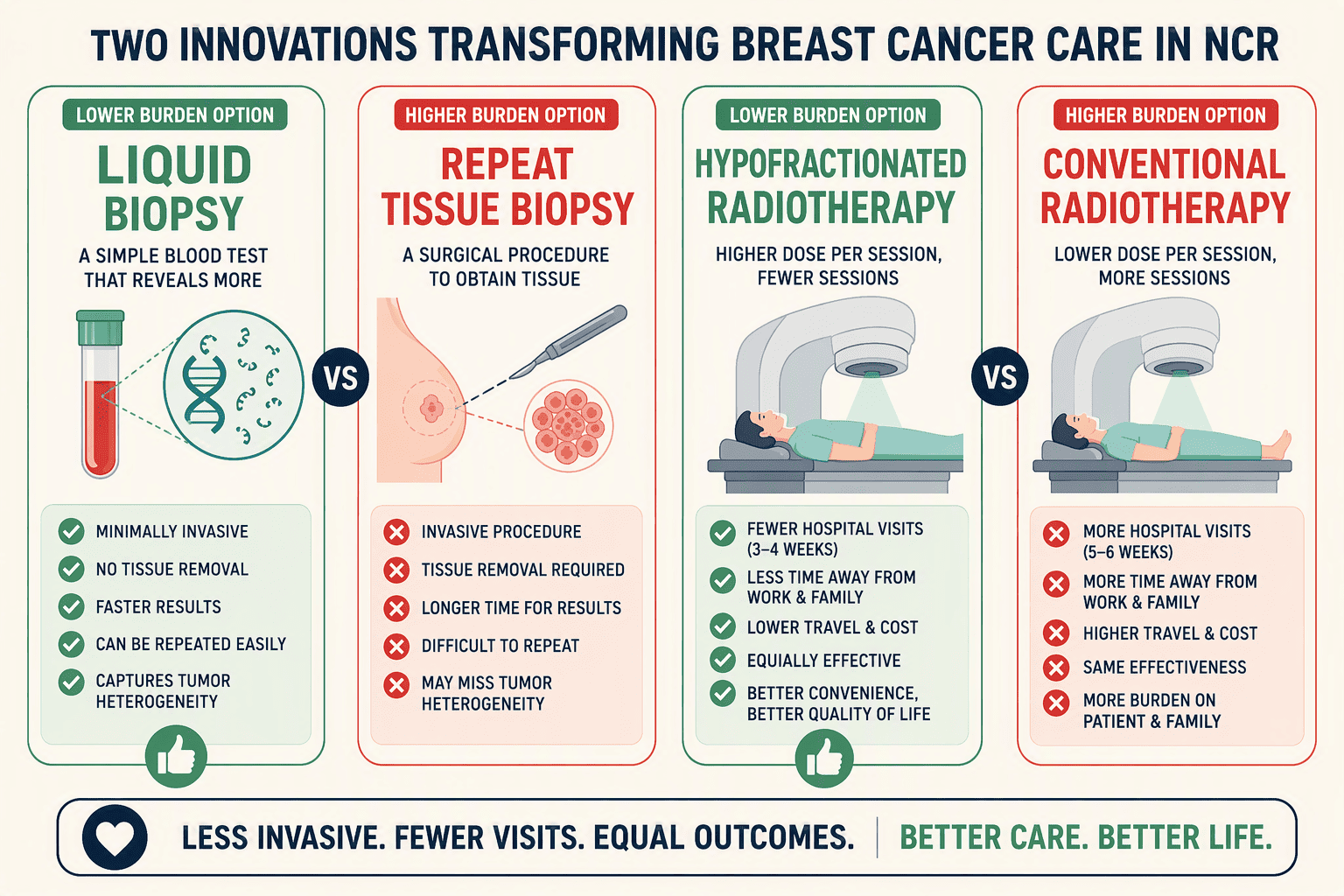 Illustration for 8. 2026 Advancements in Affordable Diagnostics: Liquid Biopsy and Hypofractionated Radiotherapy in the NCR