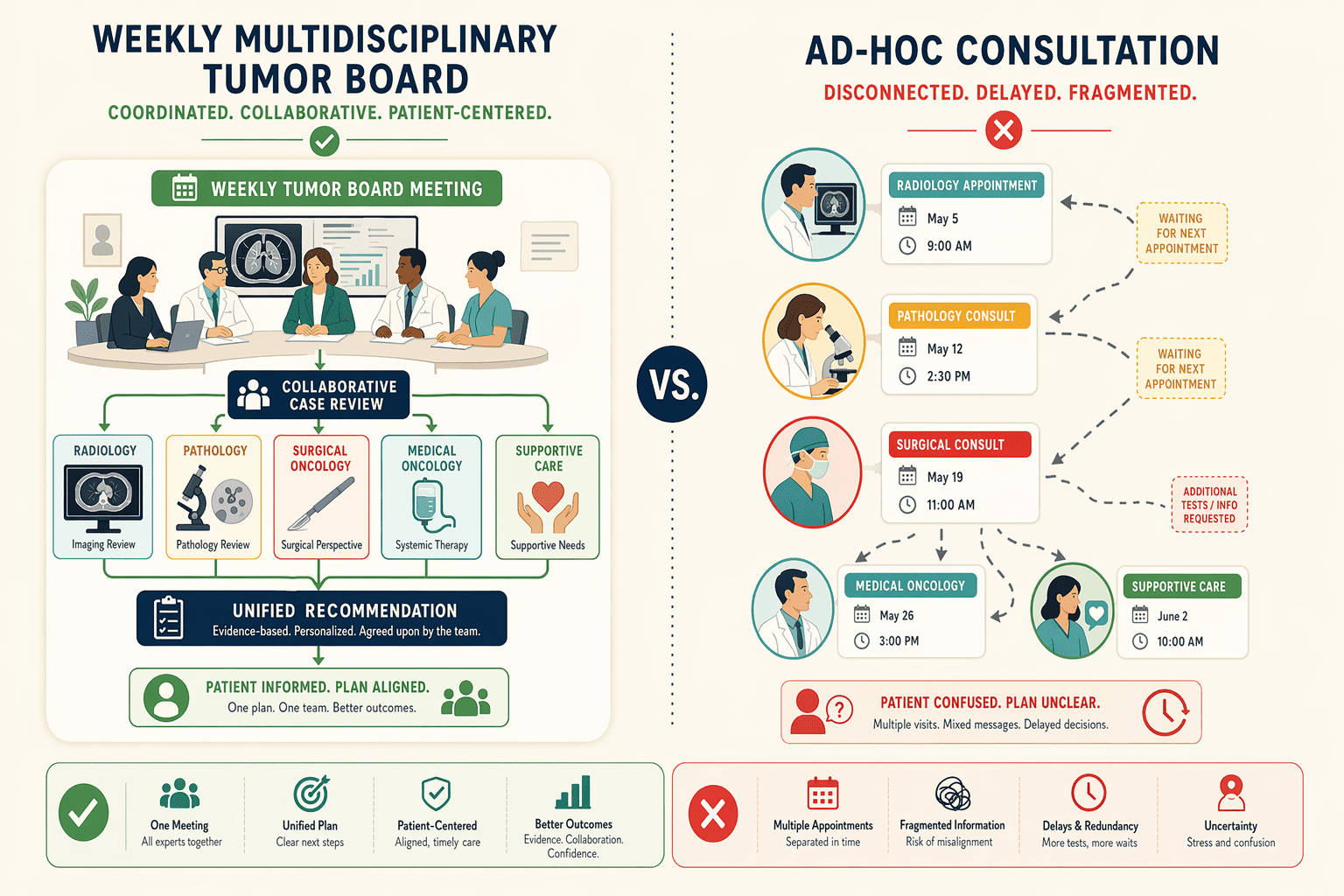 Illustration for: Comparing Multidisciplinary Care Models: What Sets Facilities Apart