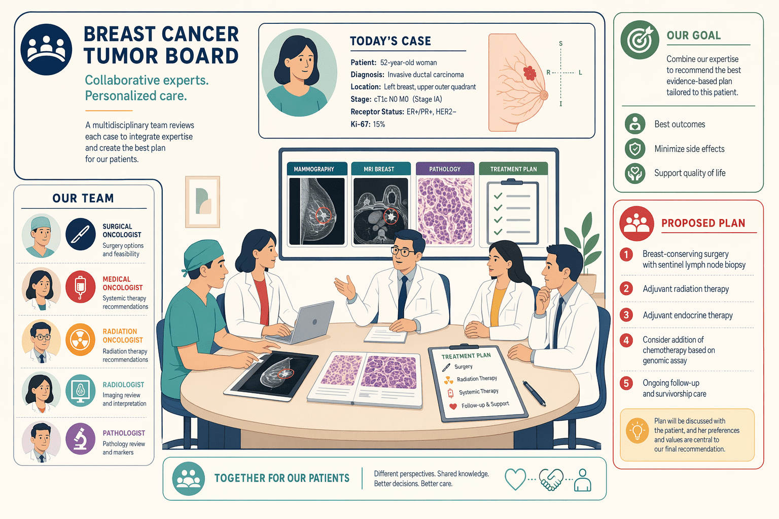 Illustration for: The Role of Tumor Boards in Treatment Decisions