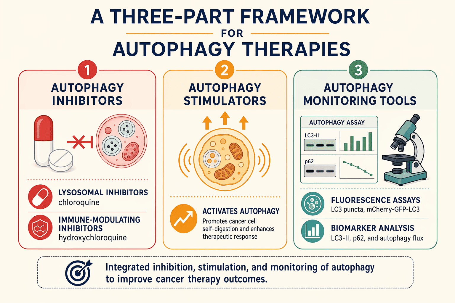 Illustration for: Therapies That Target Autophagy Today